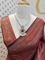 Soft katan with bias curvy weave design - Image 30