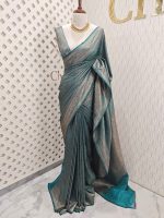 Soft katan with bias curvy weave design - Image 10