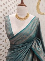 Soft katan with bias curvy weave design - Image 9