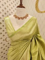 Soft katan with gold clover leaf butta - Image 18