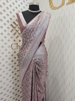 Banarasi with big bud triangle weave - Image 22