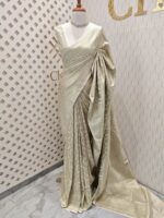 Banarasi with brocade jacquard weave design - Image 4