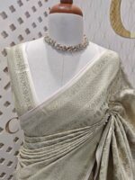 Banarasi with brocade jacquard weave design - Image 5