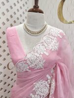 Organza With Cord Embroidery - Image 12
