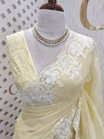 Organza With Cord Embroidery - Image 9