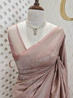 Banarasi with 4 edge flower butta - Image 27