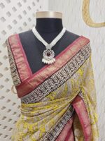 Chandheri with presley block print - Image 2