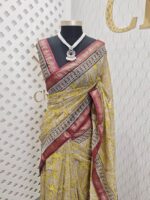 Chandheri with presley block print