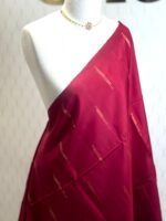 Kanjeevaram with modfied zigzag pallu and geometric butta body - Image 5