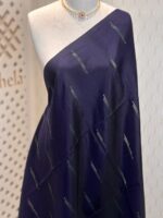 Kanjeevaram with modfied zigzag pallu and geometric butta body - Image 2
