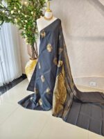 Kanjeevaram with random sharpe edge buttas - Image 3