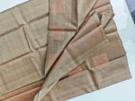 Kanjeevaram silk with square geometric pattern - Image 2