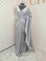 Kosa silk with filled mehandhi pattern - Image 10