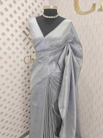 Kosa silk with filled mehandhi pattern - Image 8