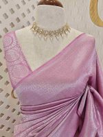 Kosa silk with filled mehandhi pattern - Image 12