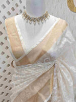 Kota silk with floral jaal design - Image 2