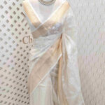 Kota silk with chickenkaari jaal design