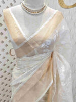 Kota silk with chickenkaari jaal design - Image 2