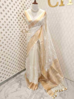 Kota silk with floral and mango big pattern - Image 3