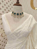 Net kota with feather thread work - Image 2