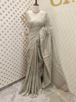 Tissue  Silk with maze design - Image 12