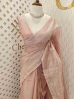 Tissue  Silk with maze design - Image 8