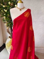Soft Silk With Golden Big Buttas - Image 35