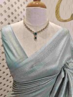 Banarasi with bias line and diamond border - Image 21