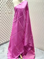 Kanjeevaram with rose gold zari diamand shape design on pallu - Image 7