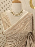 Soft katan with bias curvy weave design - Image 24