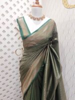 Soft katan with small flower in diamond design - Image 14