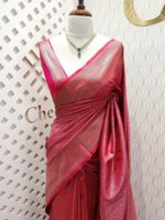 Soft katan with small flower in diamond design - Image 11
