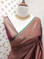 Soft katan with small flower in diamond design - Image 18