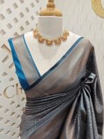 Soft katan with small flower in diamond design - Image 22