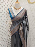 Soft katan with small flower in diamond design - Image 21