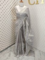 Tissue silk with foreign wall thread work - Image 10