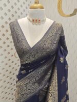 Soft Tussar With Buttas - Image 46