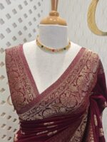 Soft Tussar With Buttas - Image 44