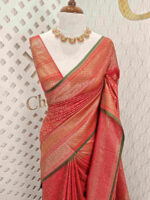 Soft Katan with diamond shape geometric designs and contrast border - Image 17
