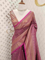Soft Katan with diamond shape geometric designs and contrast border - Image 8