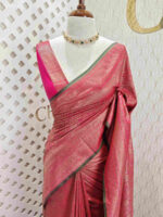 Soft katan with big bud and leafy design - Image 14