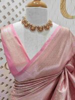 Banarasi with random flower garden weave - Image 15