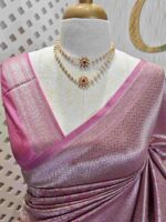 Banarasi with random flower garden weave - Image 21