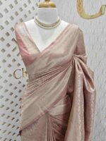 Banarasi with random flower garden weave - Image 8