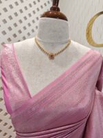 Banarasi with leafy arch design - Image 14