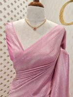 Banarasi with leafy arch design - Image 13
