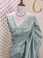 Banarasi with ring  around bud design - Image 17