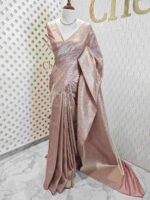 Banarasi with ring  around bud design - Image 16