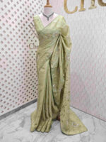 Net kota with big applique like jaal design - Image 13