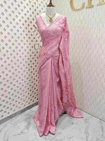 Net kota with big applique like jaal design - Image 4